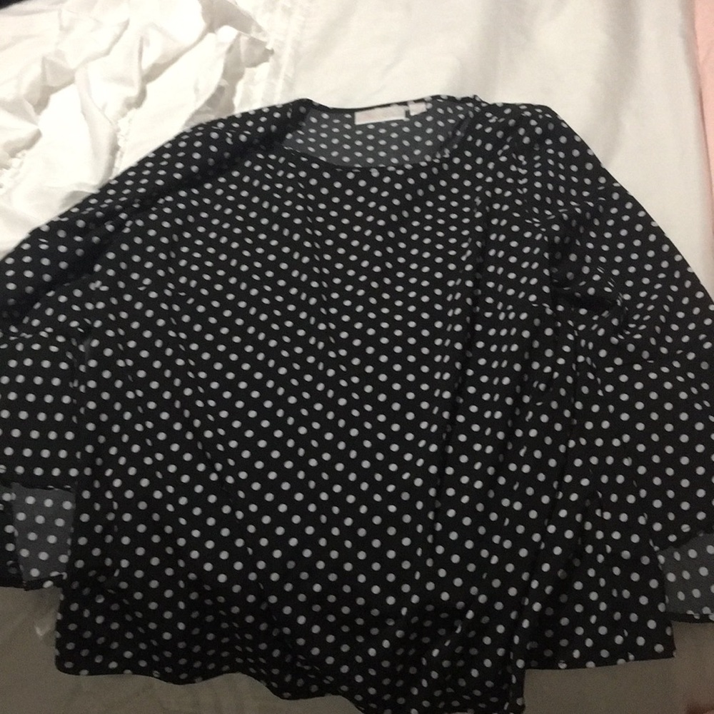 Polka dot top